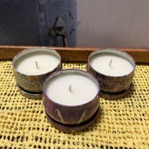 Decorative Scented Candle Set - Multicolor
